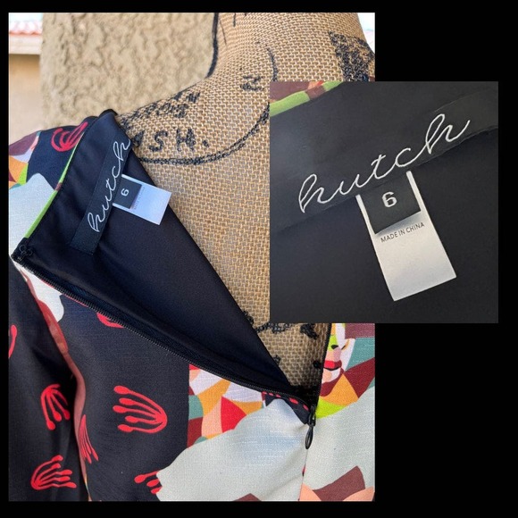 Modcloth Hutch Let's Go Boho Maxi Dress Size 6 - Picture 8 of 10